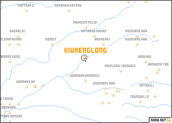map of Kiu-menglöng