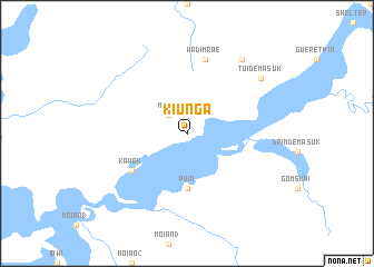 map of Kiunga