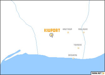 map of Kiupoat
