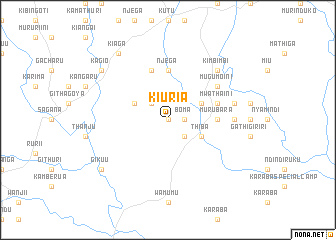 map of Kiuria