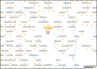 map of Kiuu