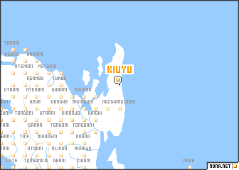 map of Kiuyu