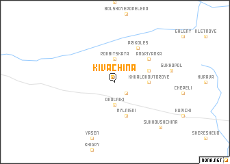 map of Kivachina