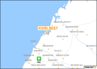 map of Kivalo Est