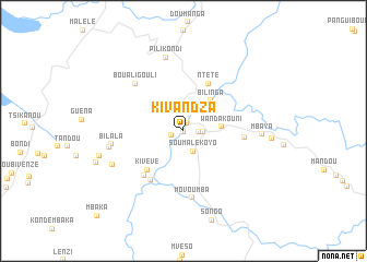 map of Kivandza