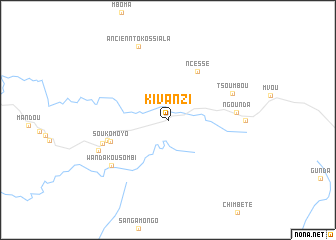 map of Kivanzi