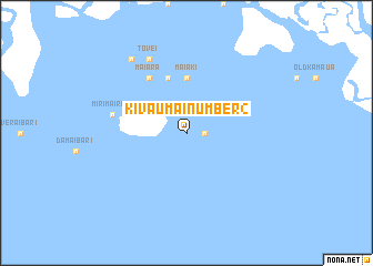 map of Kivaumai Number 2