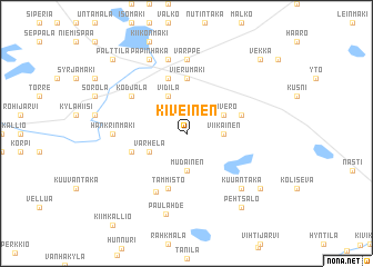 map of Kiveinen