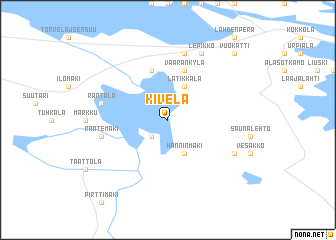 map of Kivelä