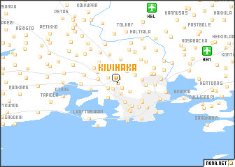 map of Kivihaka
