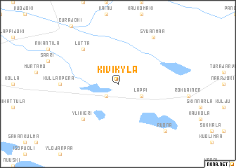 map of Kivikylä