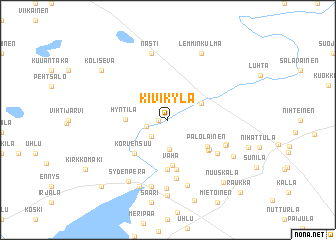 map of Kivikylä