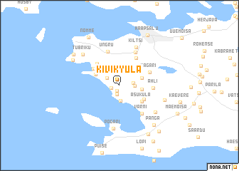 map of Kivikyula