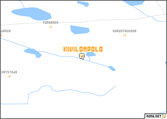 map of Kivilompolo