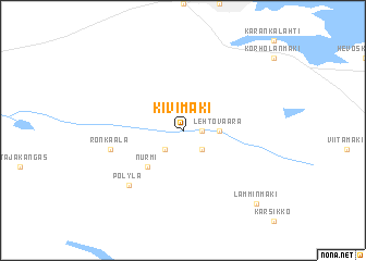 map of Kivimäki