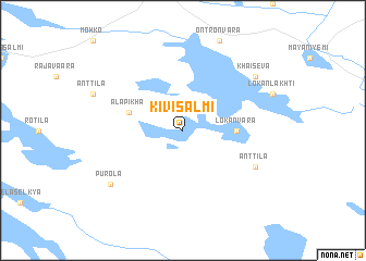 map of Kivisalmi