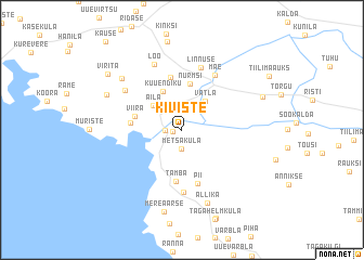 map of Kiviste