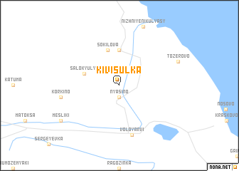 map of Kivisulka