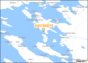 map of Kivitokeye