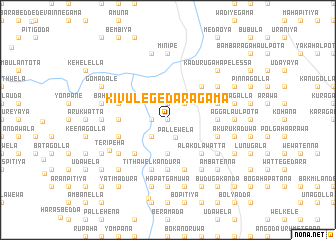 map of Kivulegedaragama