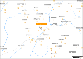 map of Kivumu