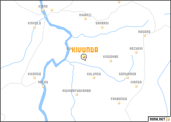 map of Kivunda