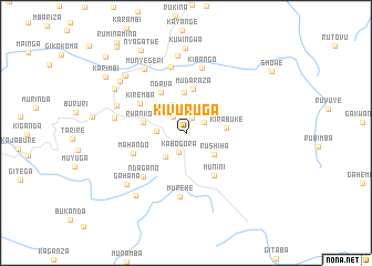 map of Kivuruga