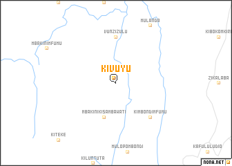 map of Kivuyu