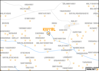 map of Kiv\