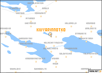 map of Kivyarinnotko