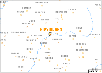 map of Kivyihusha