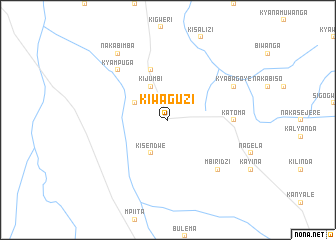 map of Kiwaguzi