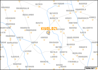 map of Kiwalazi