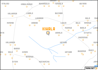 map of Kiwala