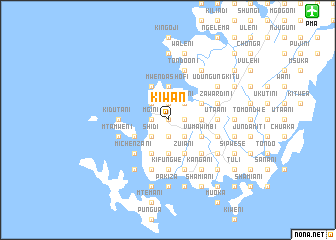 map of Kiwan