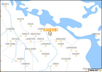 map of Kiwembi