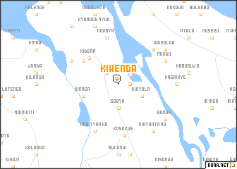 map of Kiwenda