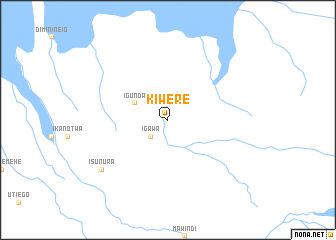 map of Kiwere