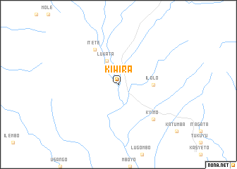 map of Kiwira