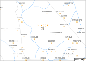 map of Kiwoga