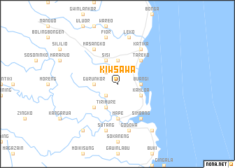 map of Kiwsawa