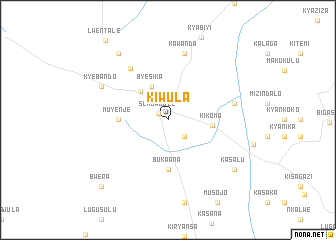 map of Kiwula