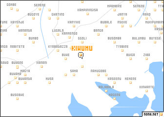 map of Kiwumu