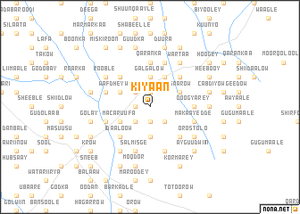 map of Kiyaan