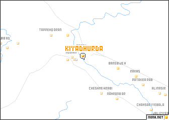 map of Kiyād Hurda