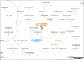 map of Kiyaga