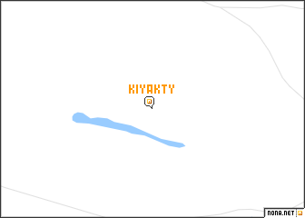 map of Kiyakty