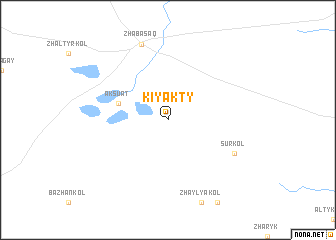 map of Kiyakty