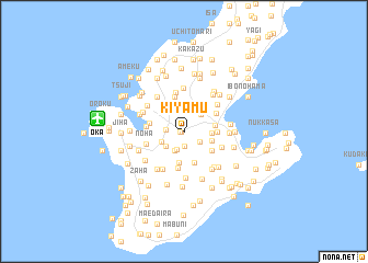 map of Kiyamu