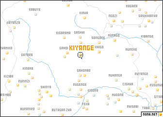 map of Kiyange